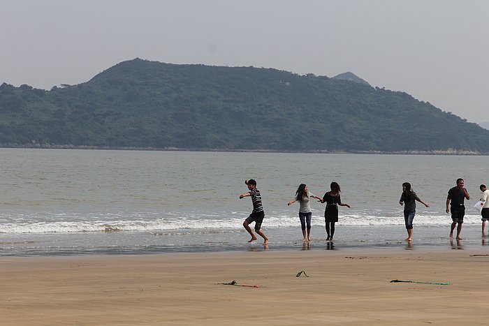 浪来了，快跑2 摄影 清静一生