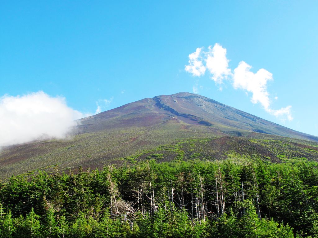 揭开面纱的富士山 摄影 京城仙翁