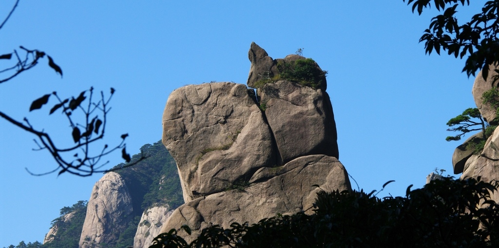 三清山  8（玉兔拜月） 摄影 芬芳