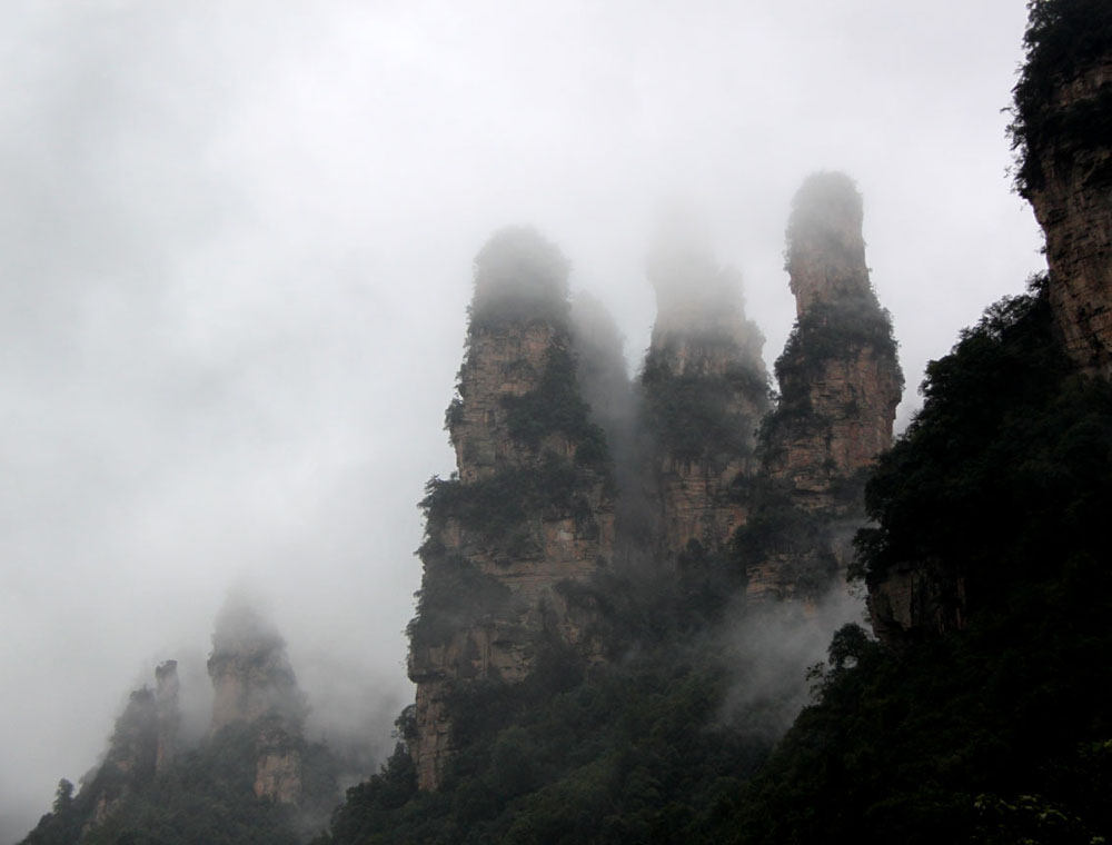 烟雨张家界 摄影 徽风皖韵