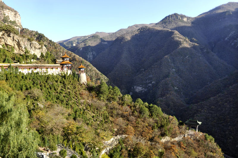 绵山风光 摄影 新上路