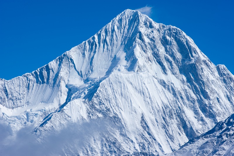 贡嘎雪山 摄影 曲木子撒