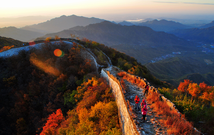 秋色长城 摄影 人生是次旅行