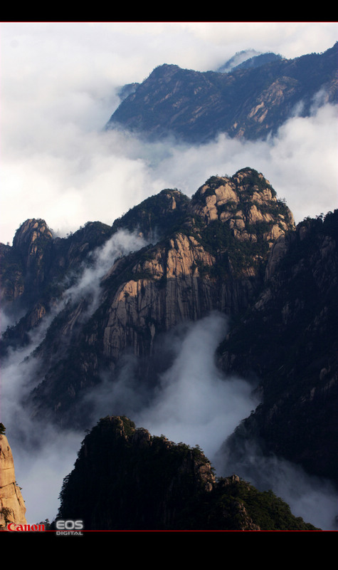 黄山 摄影 孤马行摄