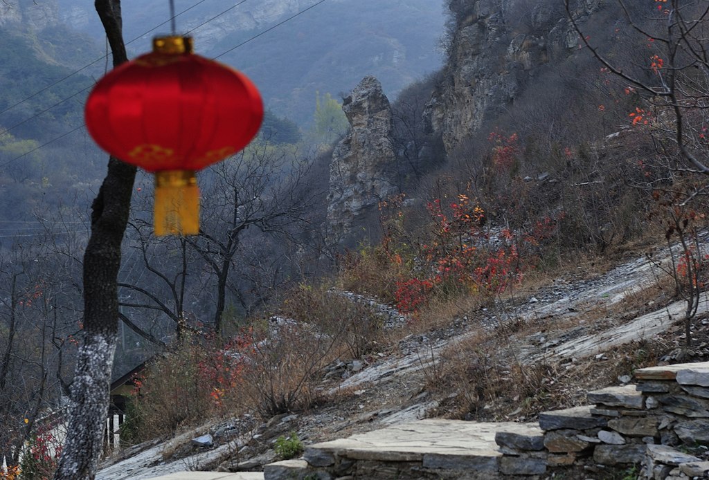 喜庆的山村 摄影 善舍