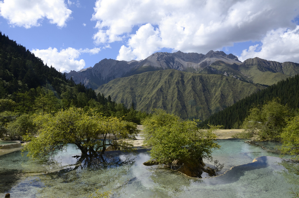 《九寨环旅》（五十四）黄龙盆景池 摄影 狂来舞剑