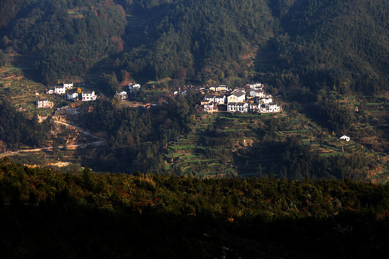 山间小村 摄影 老听雨