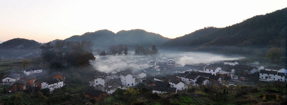 山村晨曦 摄影 近山远水