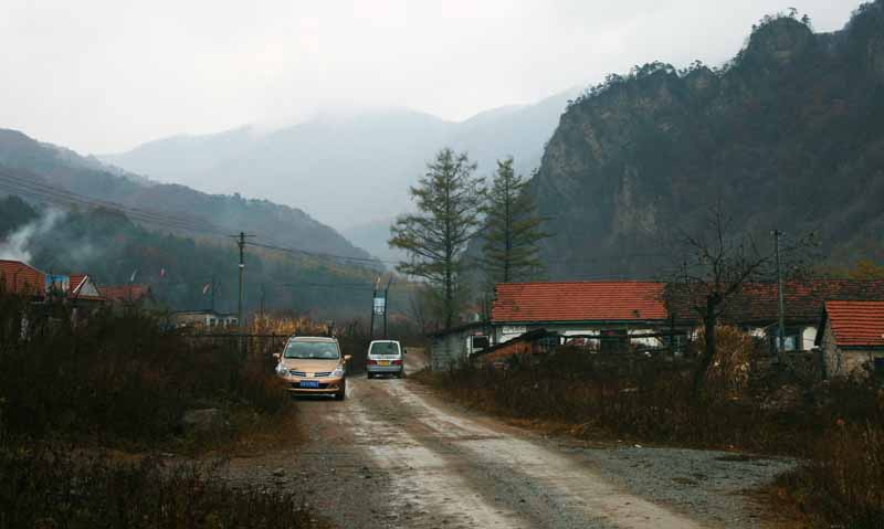 新山村 摄影 渭水垂竿