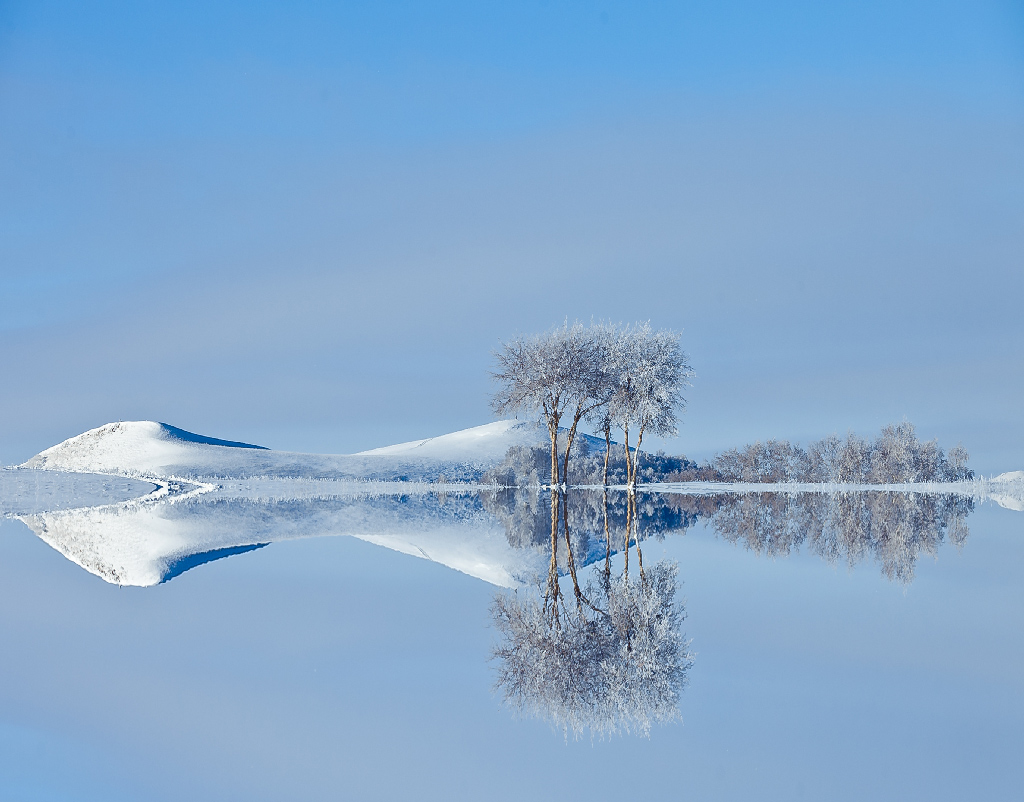 冰雪坝上 摄影 一片冰心A