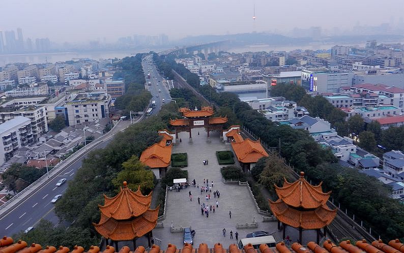 登黄鹤楼观四方景1 摄影 紫A