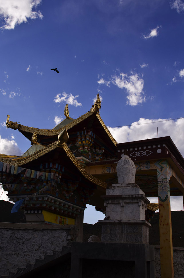 葛丹松赞林寺 摄影 千里天水一色