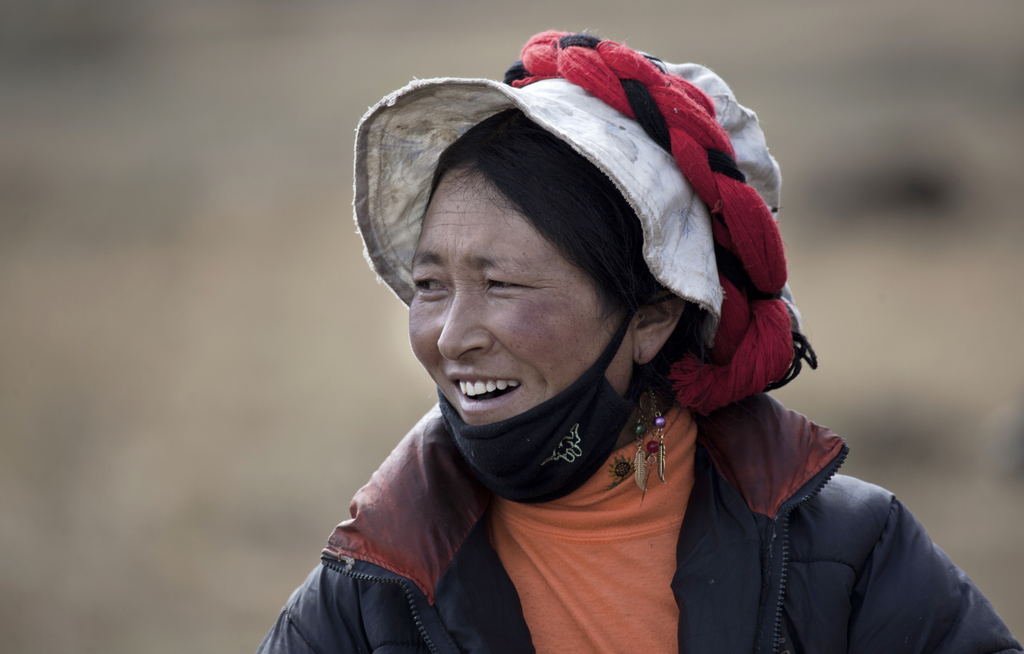 藏地妇女 摄影 康定狙击手