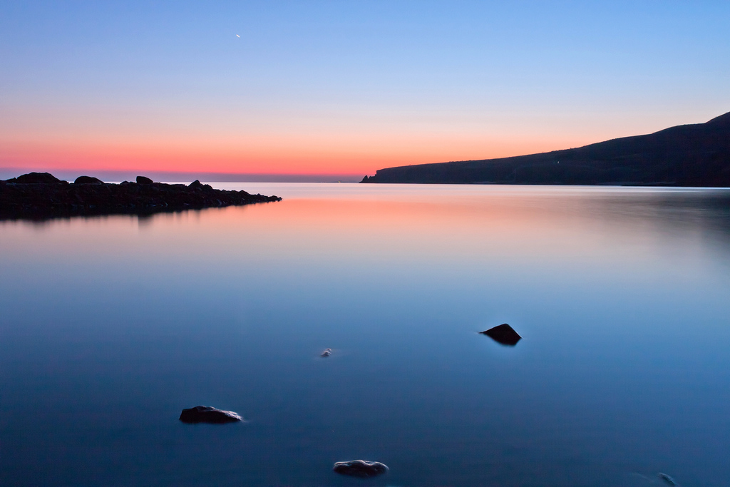 海滨夕照 摄影 渤海之滨