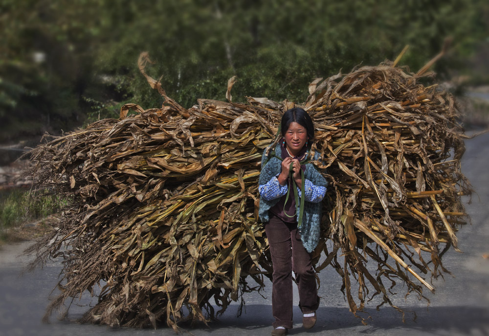 丹巴女人1 摄影 阳朔大师傅