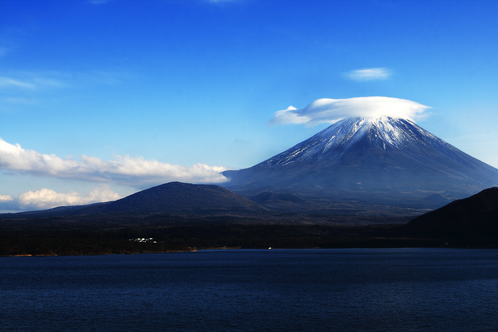 富士山 摄影 风轻云淡