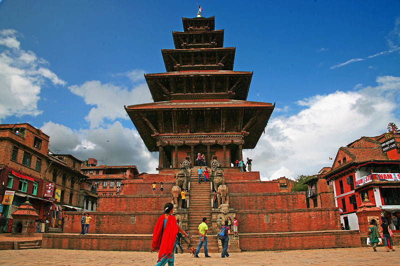 尼泊尔最高的庙宇 摄影 Digidogy