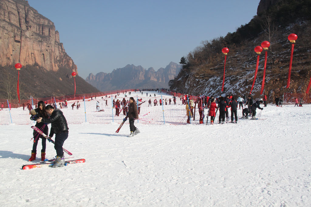 滑雪真爽 摄影 老狼5702