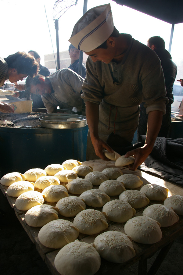 新疆特色小吃烤包子 摄影 501.4
