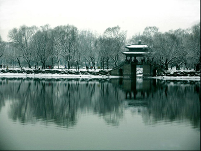 雪后西提 摄影 阿农阿民