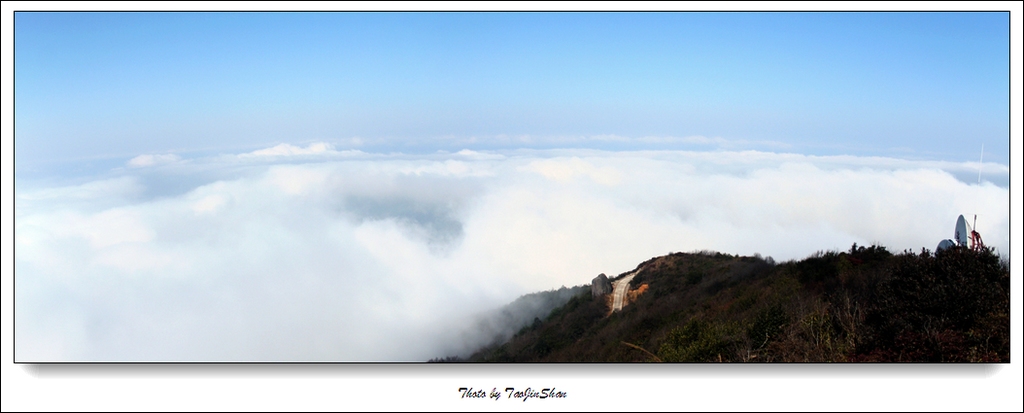 锣钹顶 摄影 淘金山