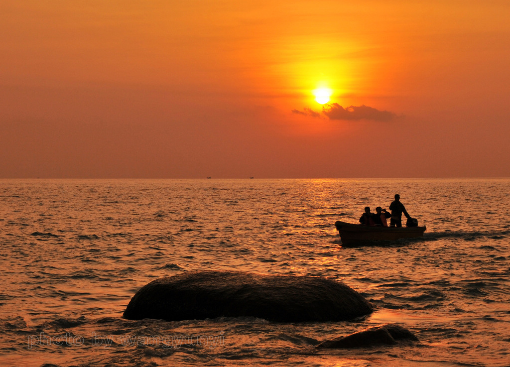 2011海南度假之最美夕阳（二） 摄影 北纬18度