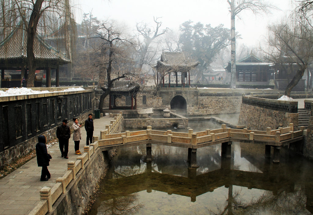 晋祠庭院 摄影 休闲摄猎