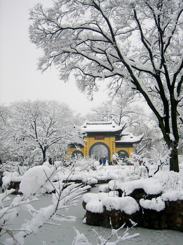 雪中嘉贤坊 摄影 cztj