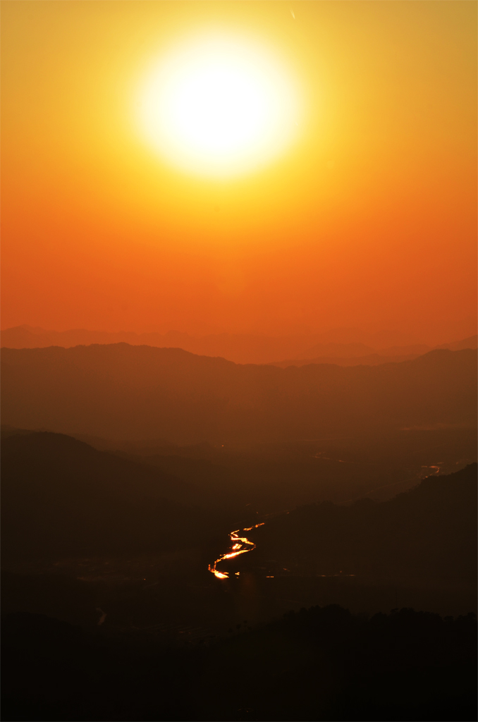 夕阳 摄影 小新没有蜡笔