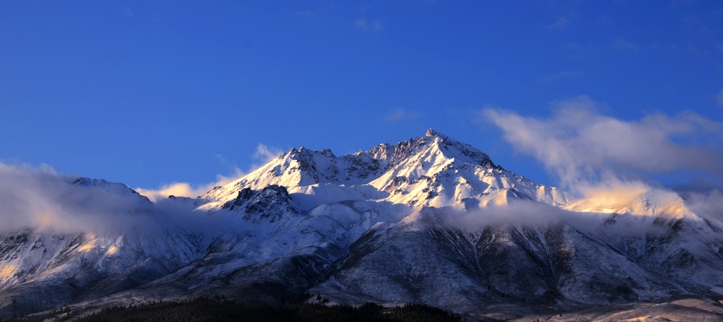 青海祁连雪景之二 摄影 祁连山人