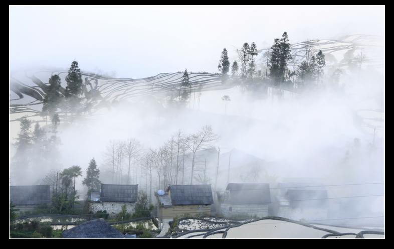 水墨元阳 摄影 唱歌的虫虫