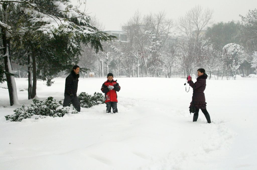 雪景照 摄影 房摞房