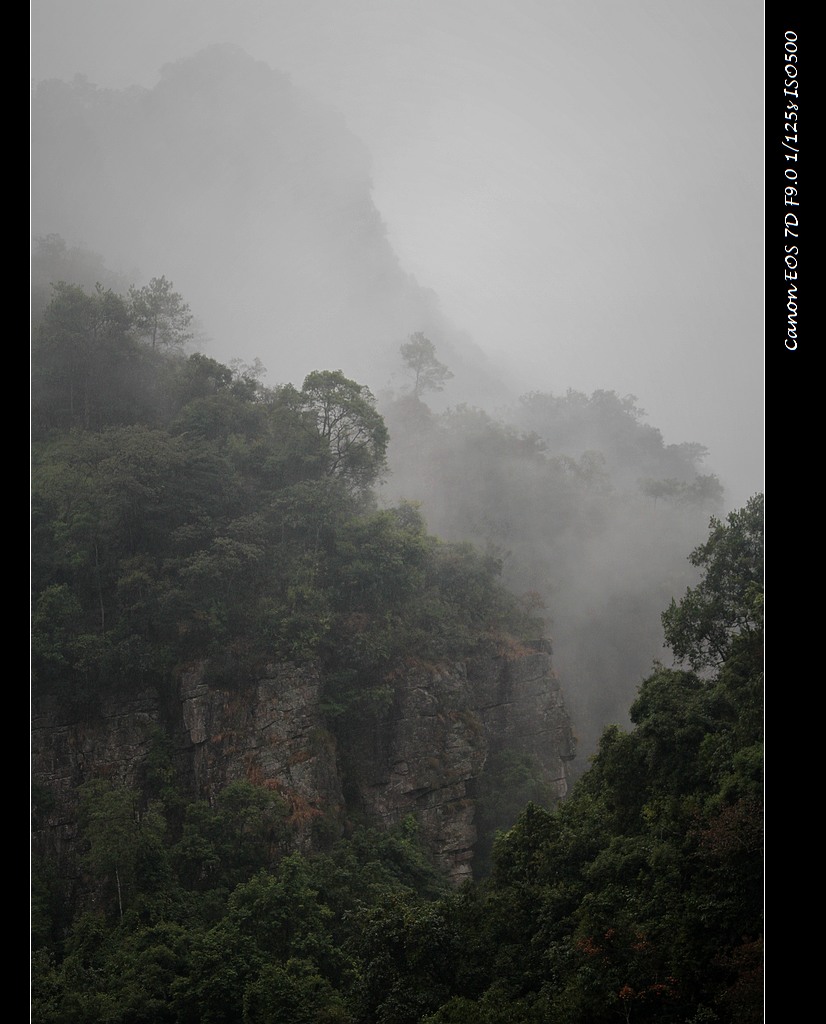 烟雨山水 摄影 思灵山人