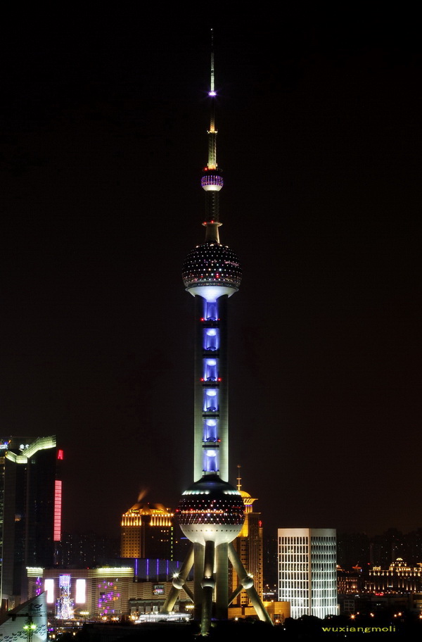 上海浦江夜景·东方明珠 摄影 无香茉莉