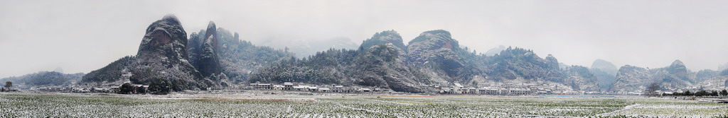 崀山初雪 摄影 三岁娃娃