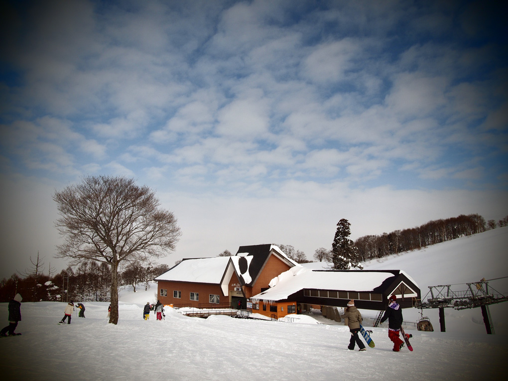 野泽温泉滑雪场一角6。。。请欣赏大图 摄影 美香