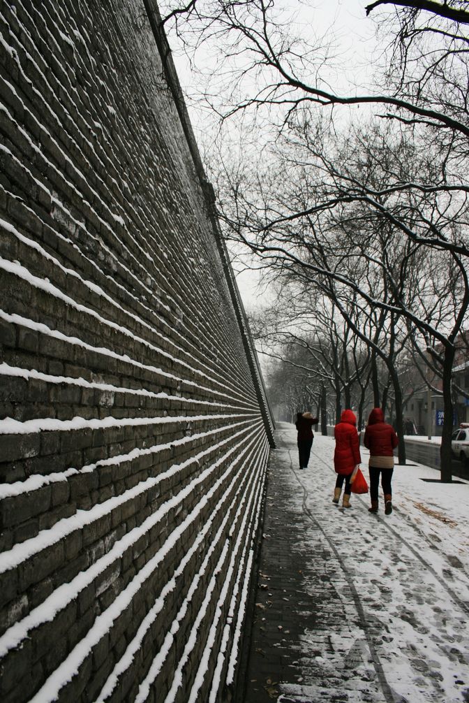 古城瑞雪 摄影 颖影罂