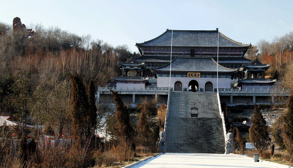 瑞雪兆古寺 摄影 休闲摄猎