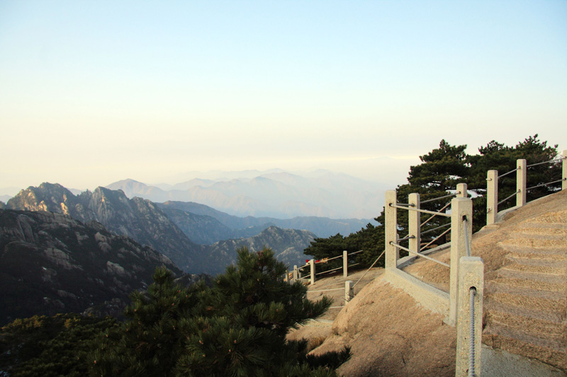 2011.12 黄山 观景平台 摄影 神勇小白