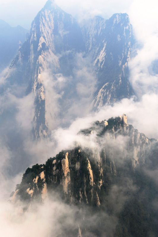 水墨华山 摄影 巴郎