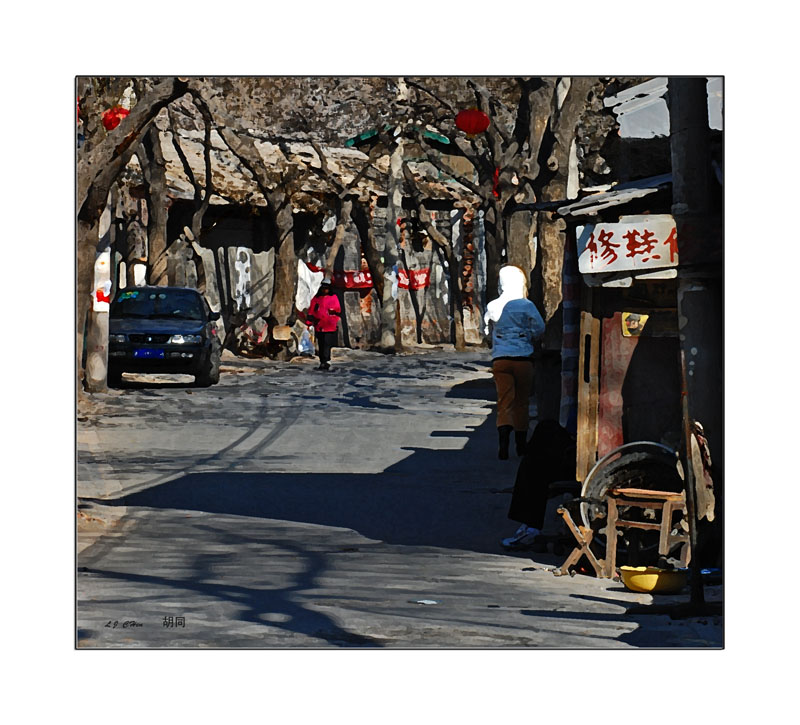 北京胡同 摄影 随君