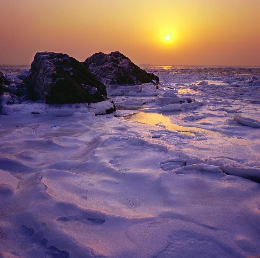 2012年春节北戴河冰雪 摄影 王佑銘