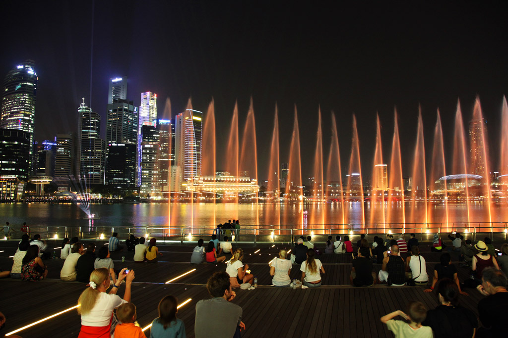 新加坡游-滨海湾-夜景1 摄影 小弟哥