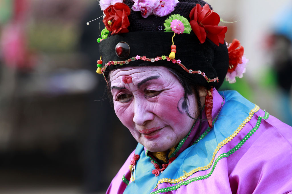 2012年元宵节扭秧歌的人物照 摄影 潮湿的心