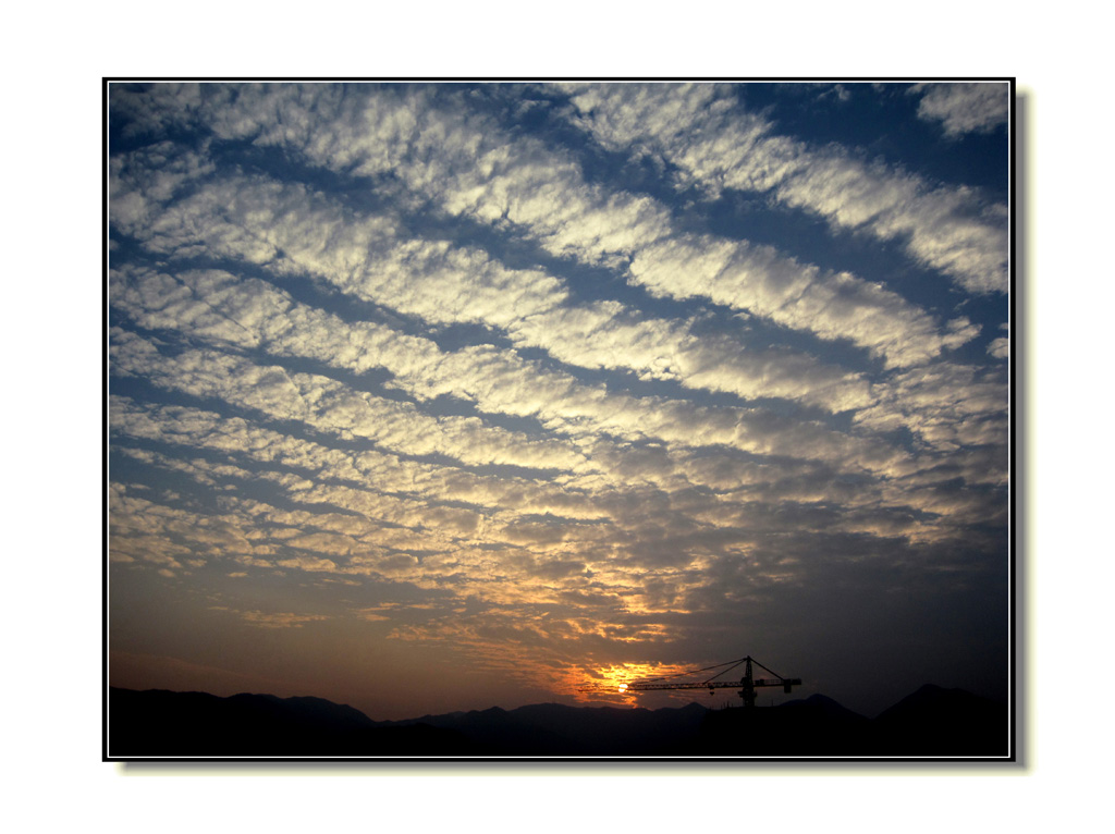 夕阳西下 摄影 随意风