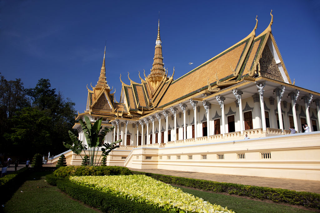 柬埔寨，金边皇宫 摄影 难得发烧