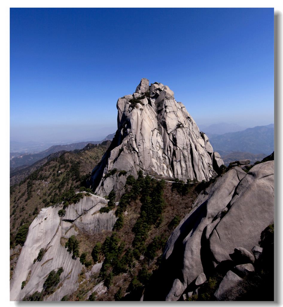 天柱山风光4——天柱峰 摄影 天空翱翔