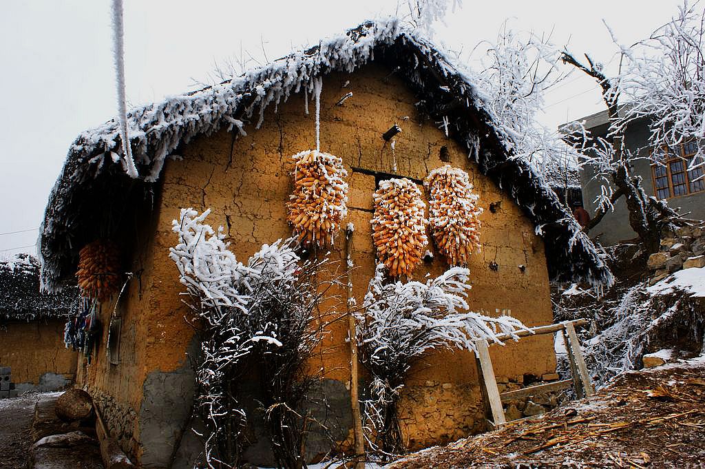 山村冬雪——22 摄影 关河纤夫