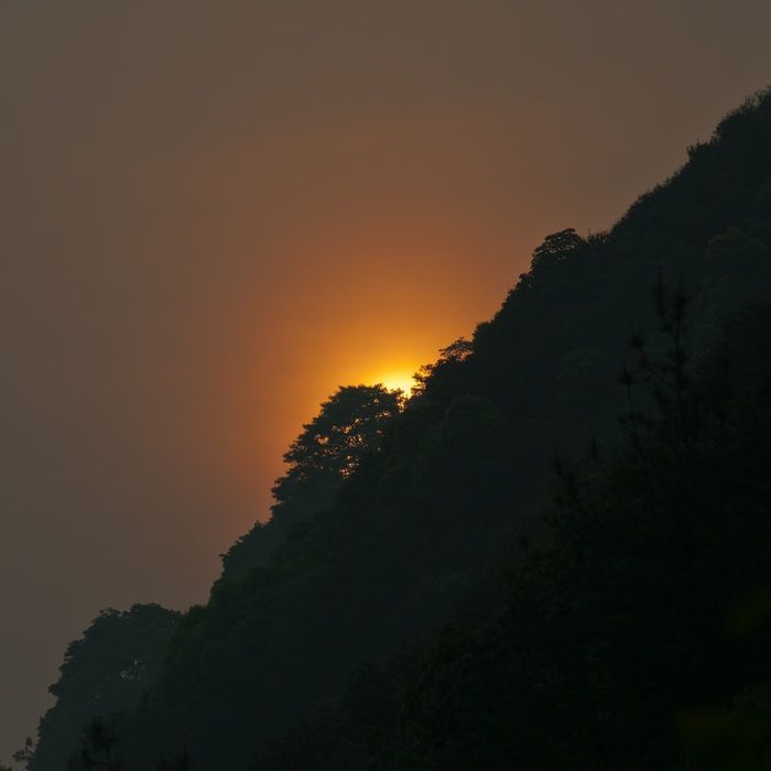 时刻 摄影 烂柯山