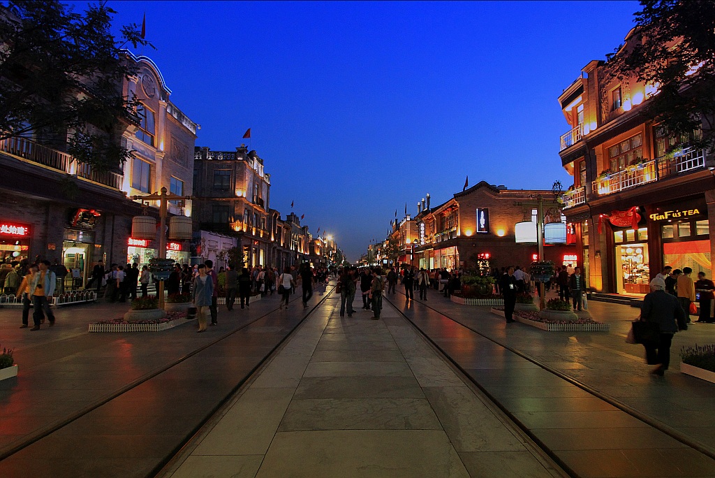 前门夜景 摄影 行摄愉快